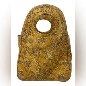 Handmade Tote Bag Chrysanthemum Gold New